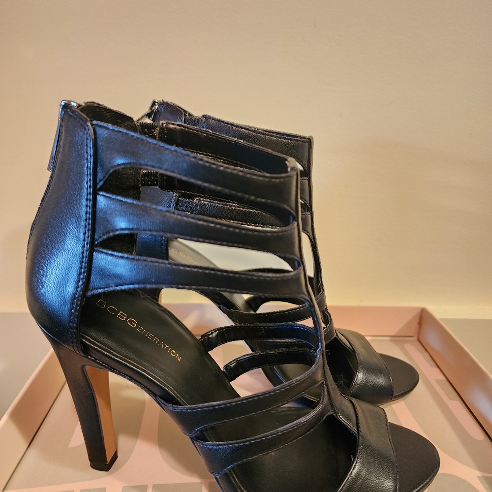Bcbgeneration Black Gladiator Heels - image 3